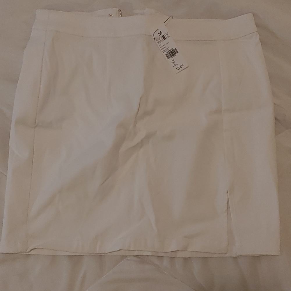 White skirt